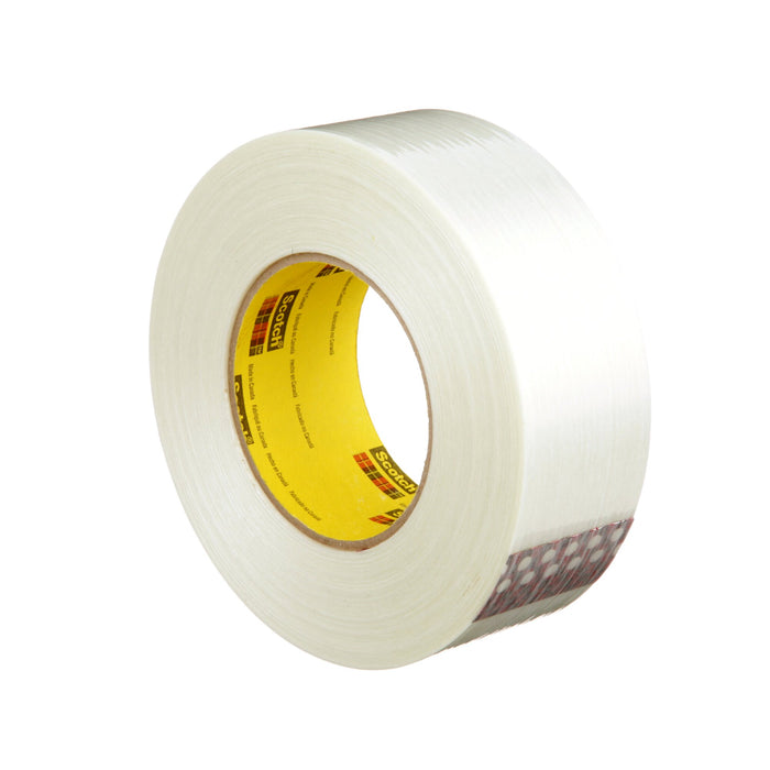 Scotch® Filament Tape 890MSR, Clear, 48 mm x 55 m, 8 mil
