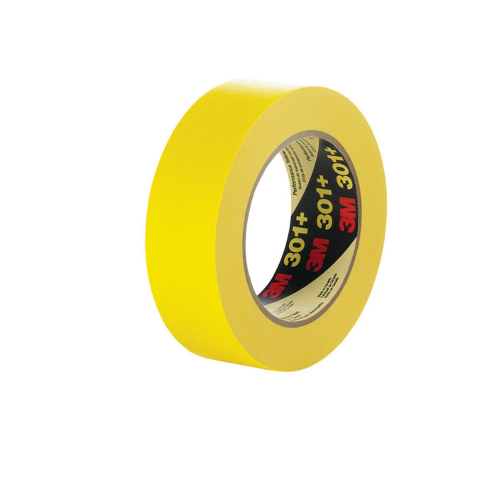 3M Performance Yellow Masking Tape 301+, 24 mm x 55 m, 6.3 mil