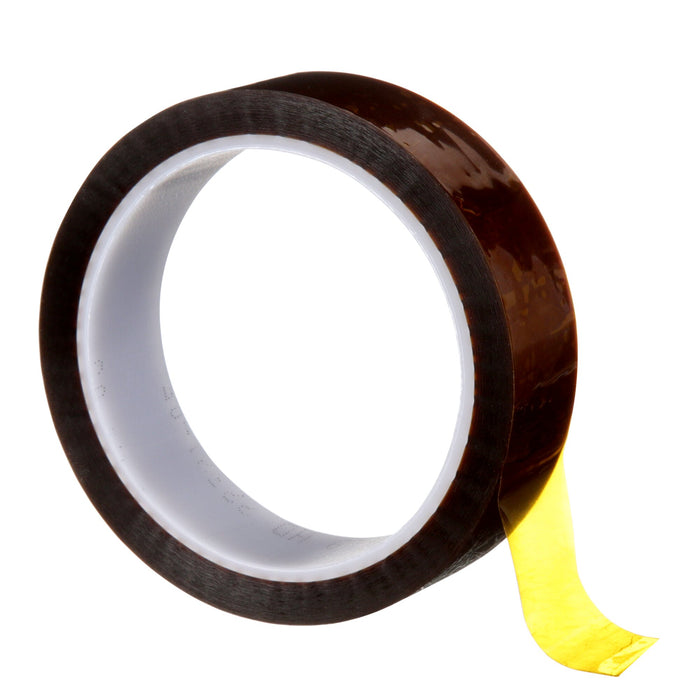 3M Low-Static Polyimide Film Tape 5419 Gold, 1 in x 36 yds x 2.7 mil