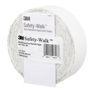3M Safety-Walk Slip-Resistant Fine Resilient Tapes & Treads 280,White
