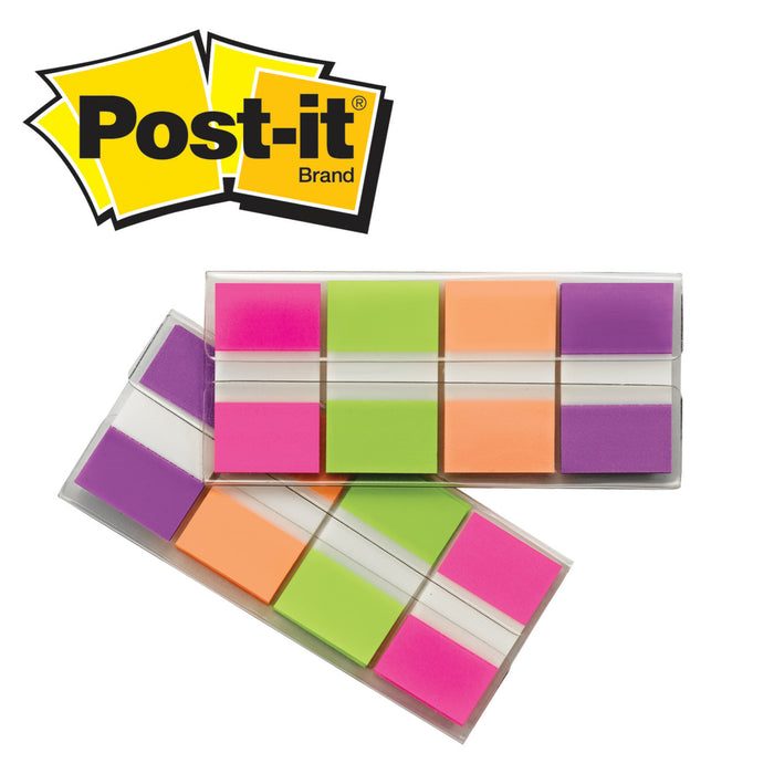 Post-it® Flags 680-PGOP2, .94 in. x 1.7 in. (23.8 mm x 43.2 mm) Blue,Purple