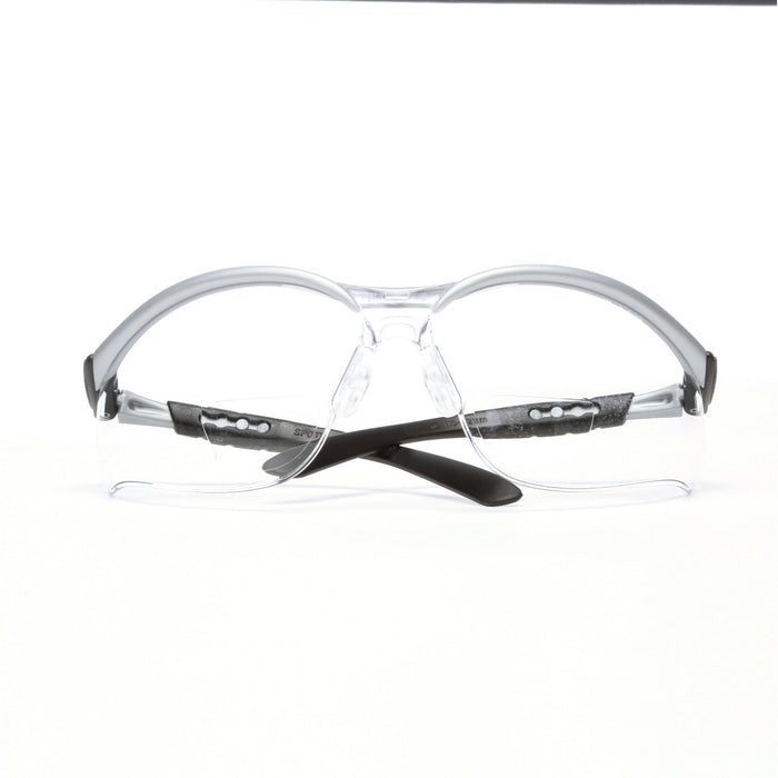 3M BX Reader Protective Eyewear 11376-00000-20, Clear Lens, SilverFrame