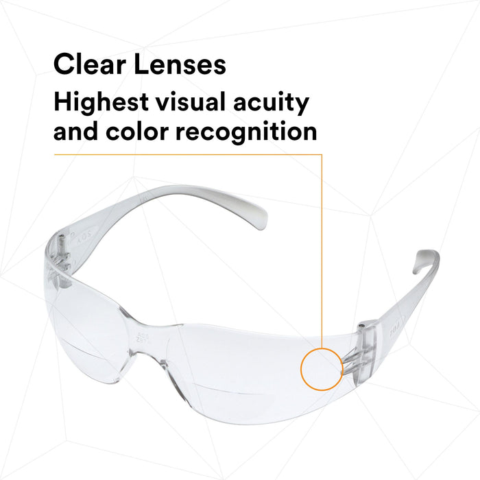3M Virtua Reader Protective Eyewear 11514-00000-20 Clear Anti-Fog
Lens