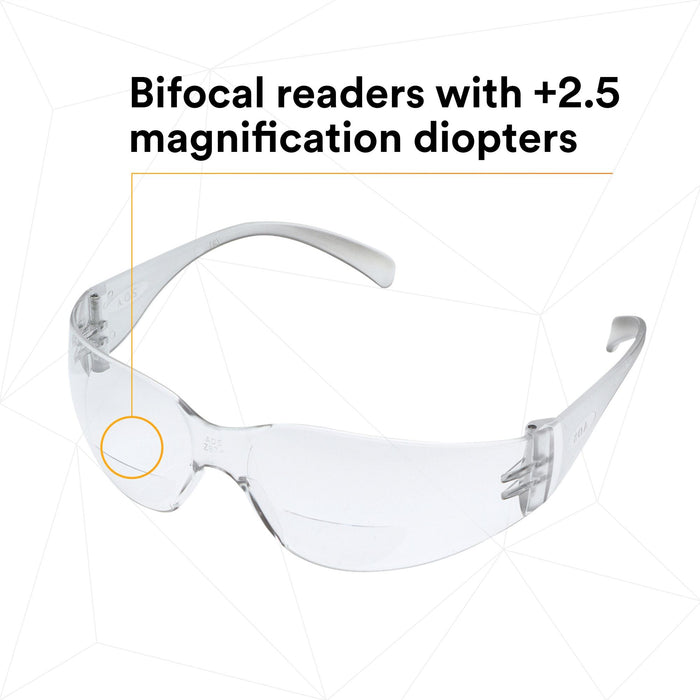 3M Virtua Reader Protective Eyewear 11515-00000-20 Clear Anti-Fog
Lens
