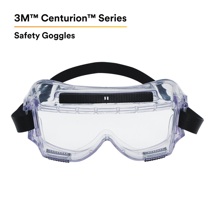 3M Centurion Splash Safety Goggles 454, 40304-00000-10, Clear Lens