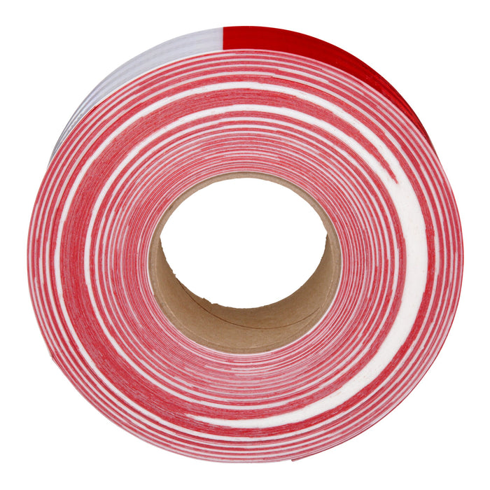 3M Diamond Grade Conspicuity Markings 983-32, Red/White, 67636, 2 in x50 yd
