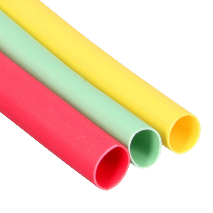 3M Heat Shrink Thin Wall Tubing Assortment Pack FP-301-1/4-Assortcolors