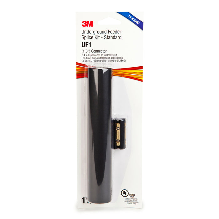 3M Splice Kit UF1 Standard, 1.8 in (45,7 mm) connector, 8.0 in (203