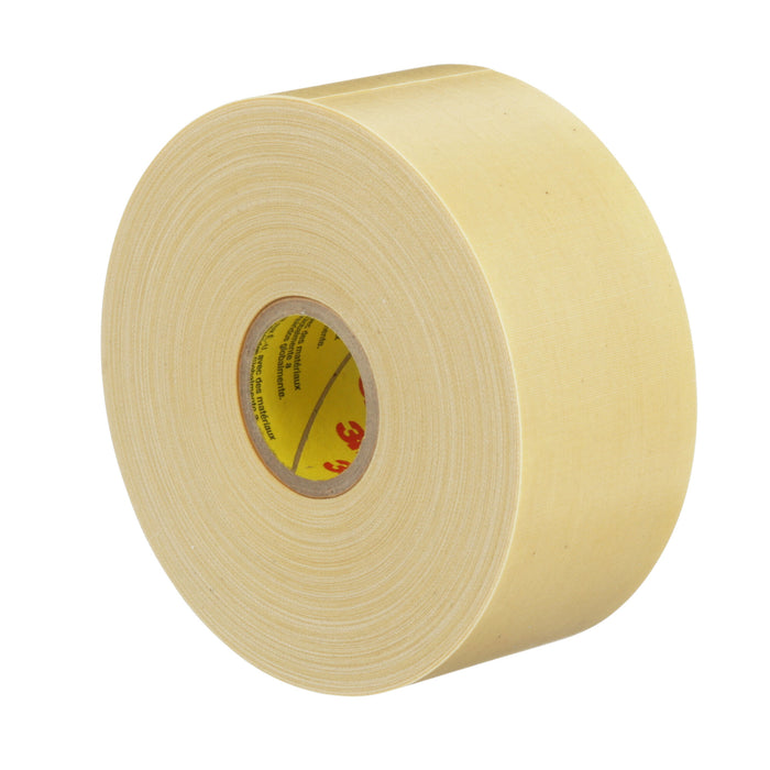Scotch® Varnished Cambric Tape 2520, 1-1/2 in x 36 yd, Yellow, 6rolls/carton
