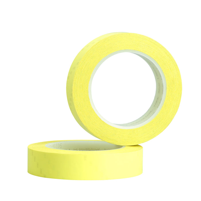 3M Polyester Film Electrical Tape 57, 1/2 in x 72 yd, Yellow