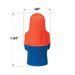 3M Performance Plus Wire Connector O/B+JUG, 500 per Jug