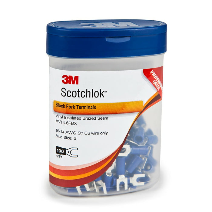 3M Scotchlok Fork Nylon Insulated, MNG14-6FX