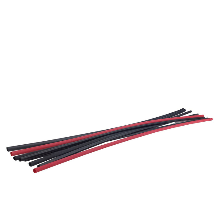 3M Heat Shrink Thin-Wall Tubing FP-301-3/4-48"-Red-Hdr-12 Pcs
