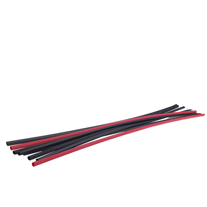 3M Heat Shrink Thin-Wall Tubing FP-301-1-48"-Red-Hdr-5 Pcs