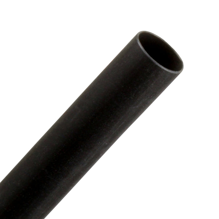 3M Heat Shrink Thin-Wall Tubing FP-301-1/4-48"-Black-200 Pcs, 48 inLength sticks