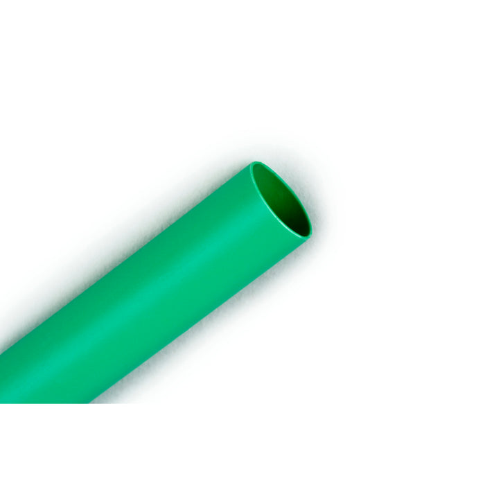 3M Heat Shrink Thin-Wall Tubing FP-301-1/4-48"-Green-200 Pcs, 48 inLength sticks