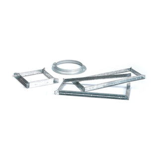 3M Fire Barrier Pass-Through Sixplex Mounting Brackets PT4SSMB, 4INSquare