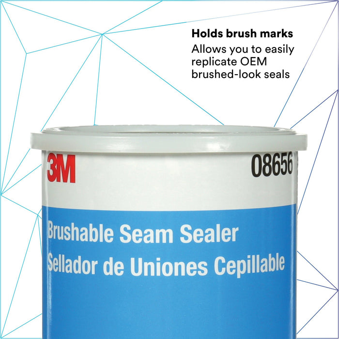 3M Brushable Seam Sealer, 08656, 1 Quart, 946 mL