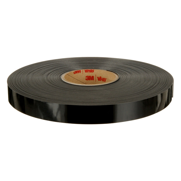 3M VHB Tape 4949, Black, 1 in x 36 yd, 45 mil, Small Pack, 2 rolls percase