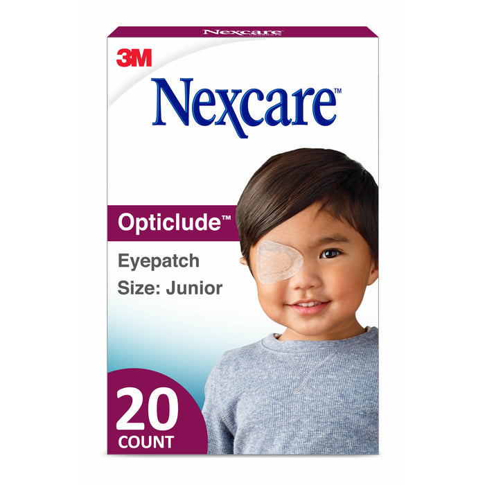 Nexcare Opticlude Orthoptic Eye Patch 1537, Junior, 2.44 in x 1.81 in