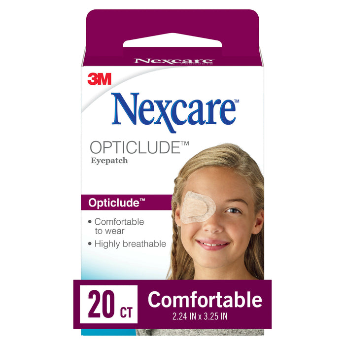 Nexcare Opticlude Orthoptic Eye Patch 1539, Regular, 3.18 in x 2.18 in
