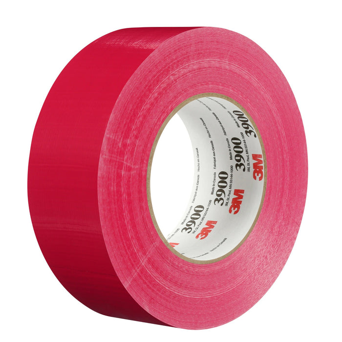 3M Multi-Purpose Duct Tape 3900, Red, 48 mm x 54.8 m, 7.6 mil, 24Roll/Case