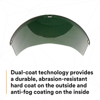 3M Gold-coated Polycarbonate Medium Green Faceshield Window WCP96BG