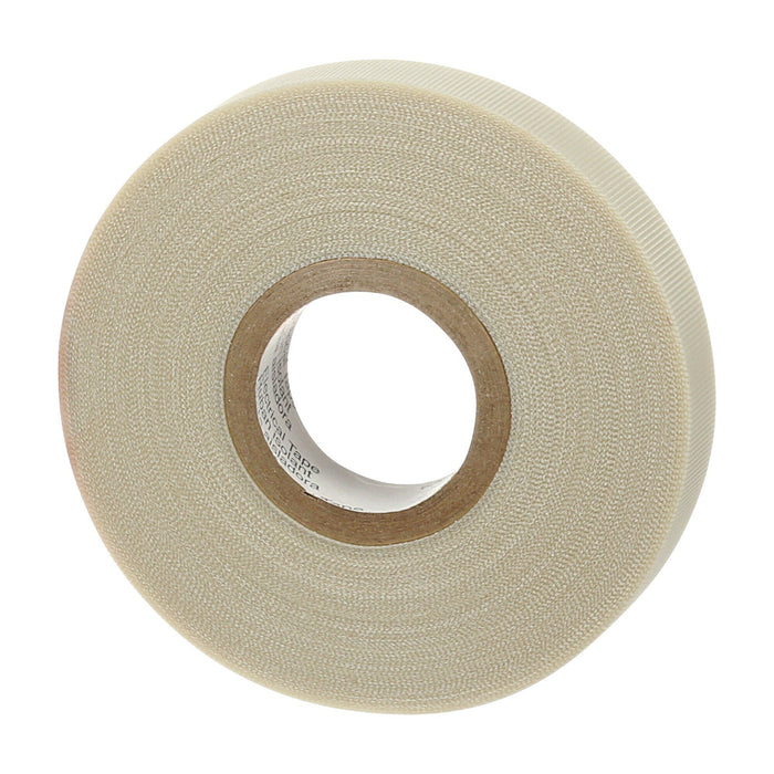 3M Glass Cloth Electrical Tape 69, 1/2 in x 66 ft, White