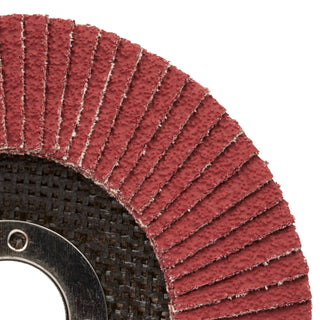 3M Cubitron II Flap Disc 967A, 60+, T27, 4-1/2 in x 7/8 in