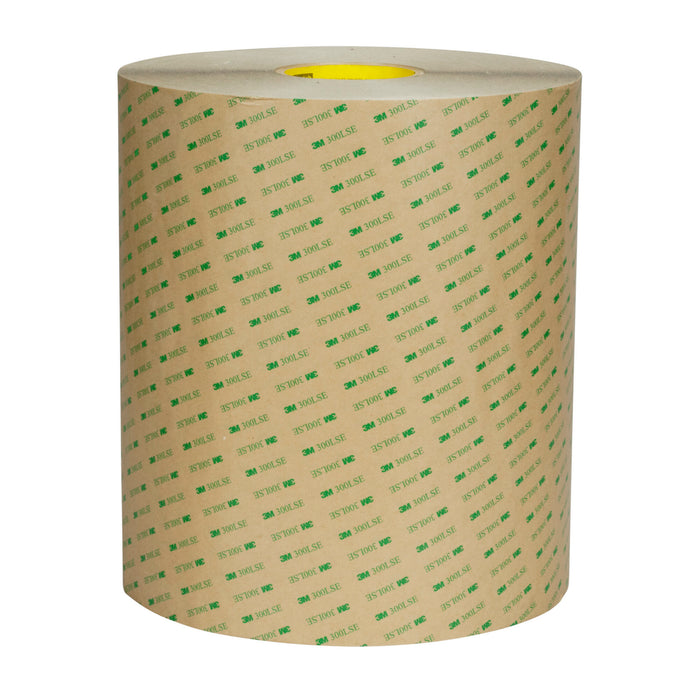3M Double Coated Tape 93020LE, Clear, 54 in x 180 yd, 7.9 mil
