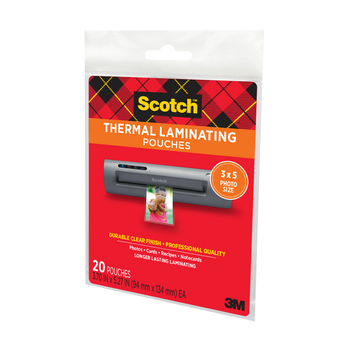 Scotch Thermal Pouches TP5902-20 for items ups to 3.70 in x 5.27 in