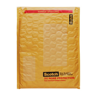 Scotch Big Bubble Plastic Mailer BB8915-48, 10.5 in x 15.25 in,4/Inner