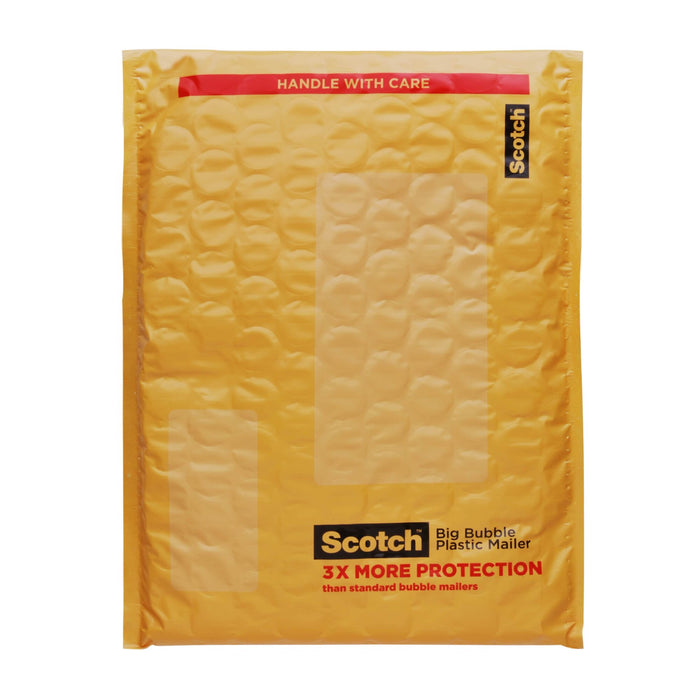 Scotch Big Bubble Plastic Mailer BB8915-48, 10.5 in x 15.25 in,4/Inner