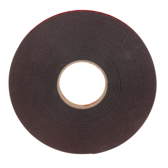 3M VHB Tape 4919F, Black, 1/2 in x 72 yd, 25 mil, Film Liner, SmallPack