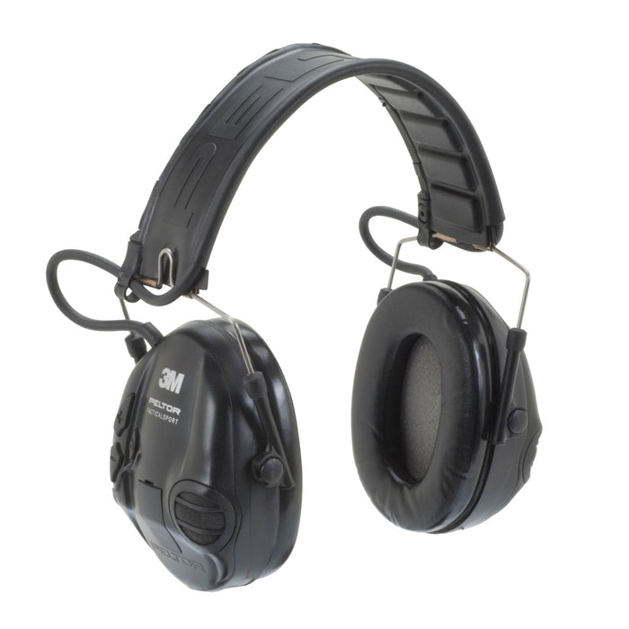 3M PELTOR Tactical Sport MT16H210F-SV, Electronic Headset, Foldable Headband