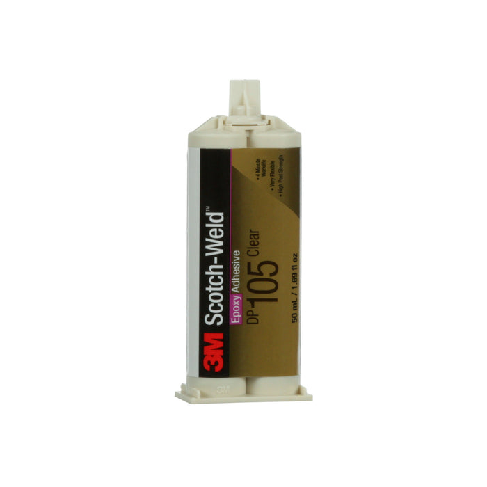 3M Scotch-Weld Epoxy Adhesive DP105, Clear, 200 mL Duo-Pak