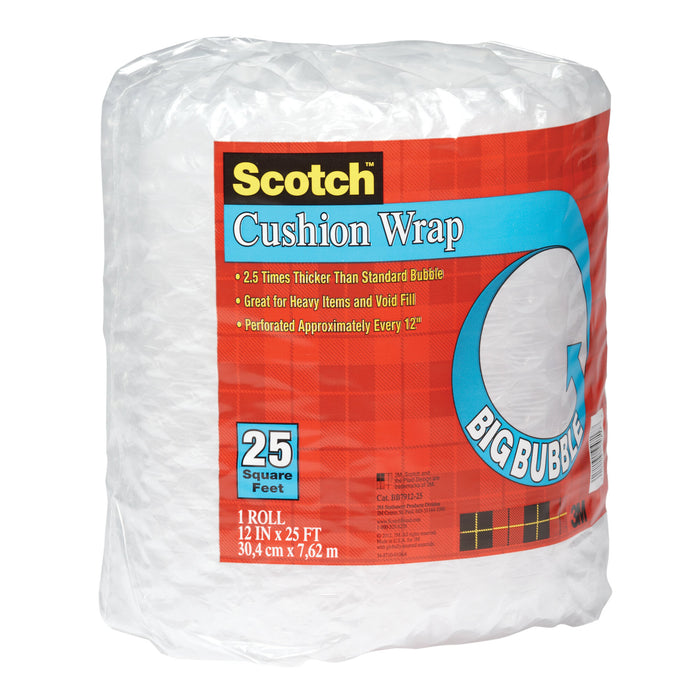 Scotch Big Bubble Cushion Wrap, BB7912-25 12 in x 25 ft