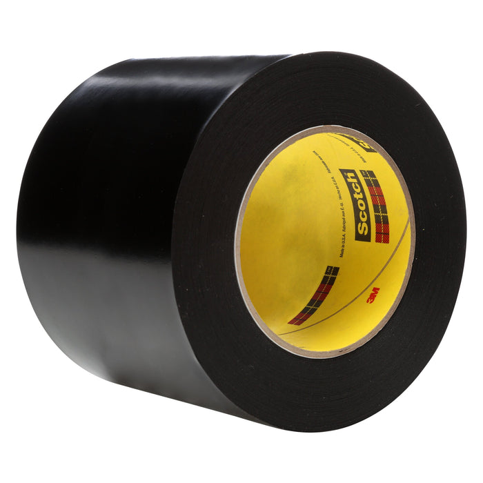 3M Vinyl Tape 472, Black, 20 3/4 in x 36 yd, 10.4 mil, 1 Roll/Case,Liner