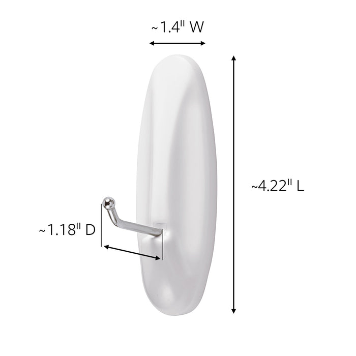 Command Large Wire Hook, 17069-3ES, 3pk