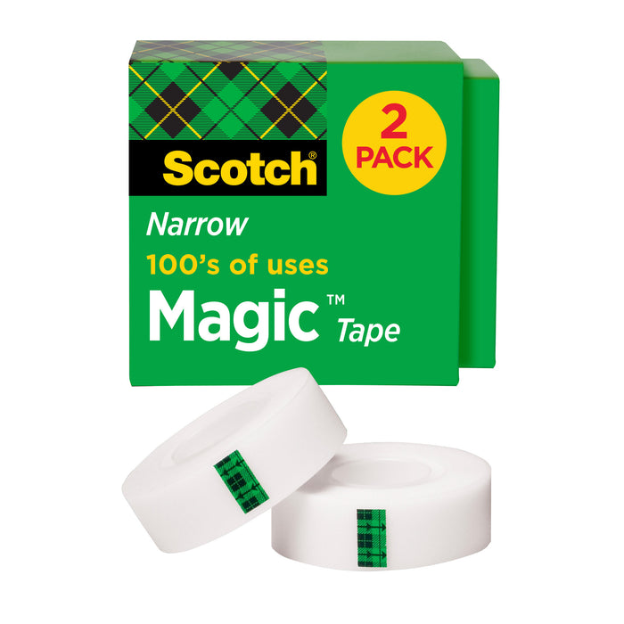 Scotch® Magic Transparent Tape, 810H2 1/2 in x 1296 in