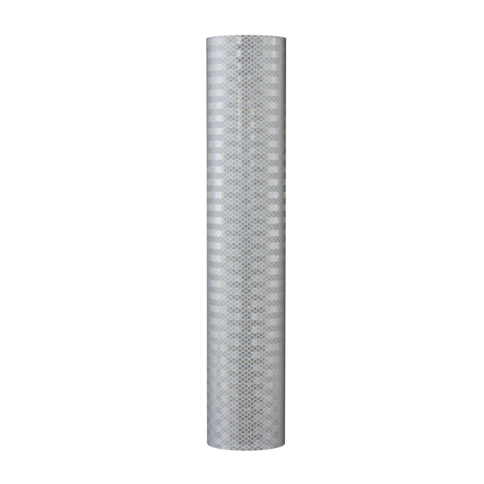 3M Flexible Prismatic Reflective Sheeting 3310, White, 4 in x 100 yd