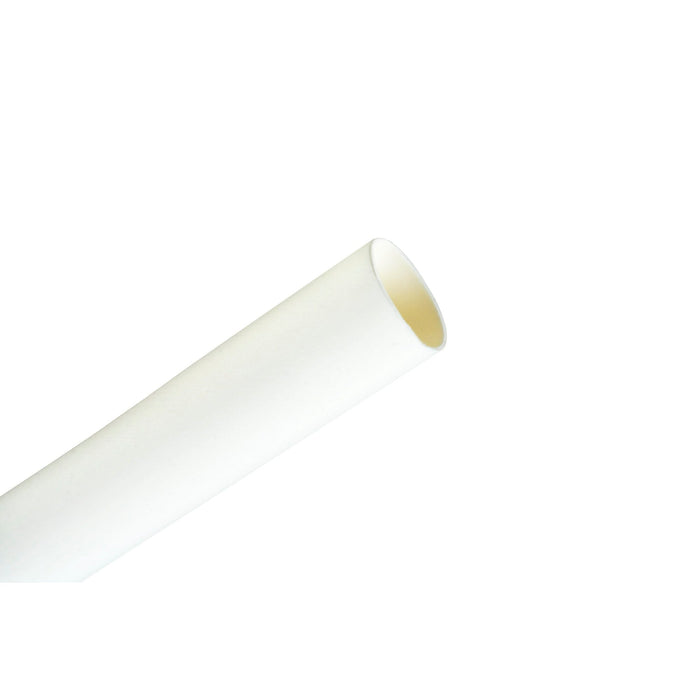 3M Heat Shrink Thin-Wall Tubing FP-301-1/8-48"-White-250 Pcs, 48 inLength sticks