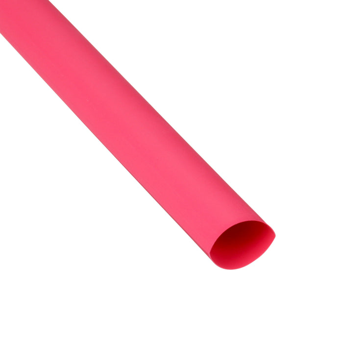 3M Heat Shrink Thin-Wall Tubing FP-301-3/4-Red-48"
