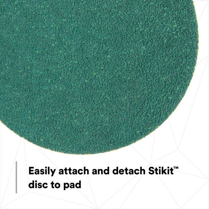 3M Green Corps Stikit Production Disc, 01548, 6 in, 36 grit, 100discs per carton