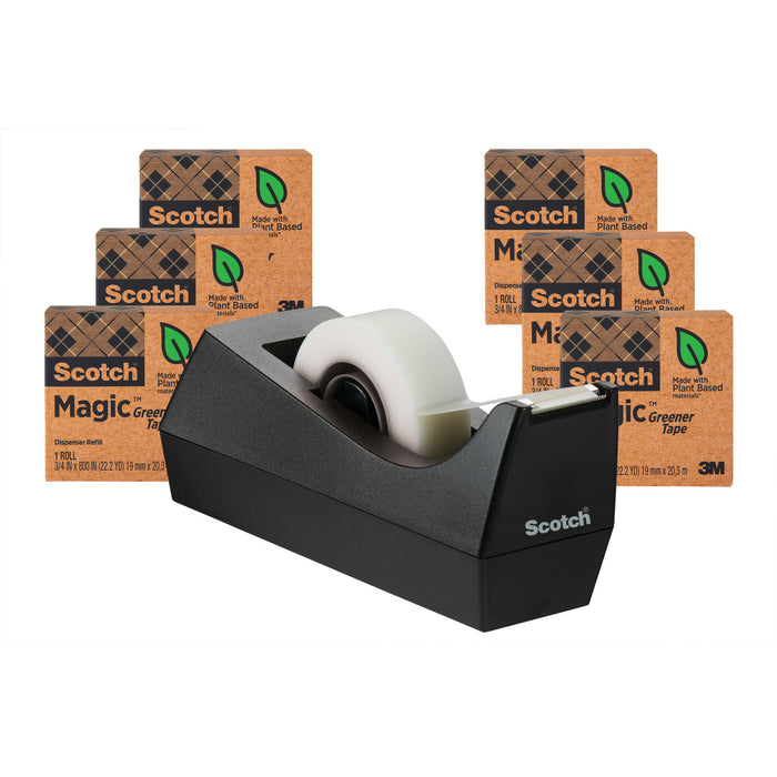 Scotch® Magic Greener Tape 812-6PC38, 3/4 in x 900 in (19 mm x 22,8 m)