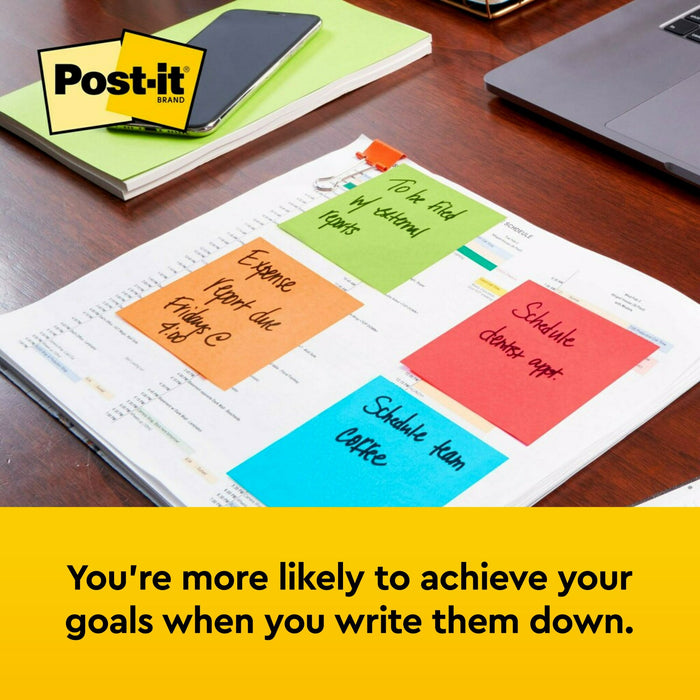 Post-it® Notes 654-14AN, 3 in x 3 in, Poptimistic Collection