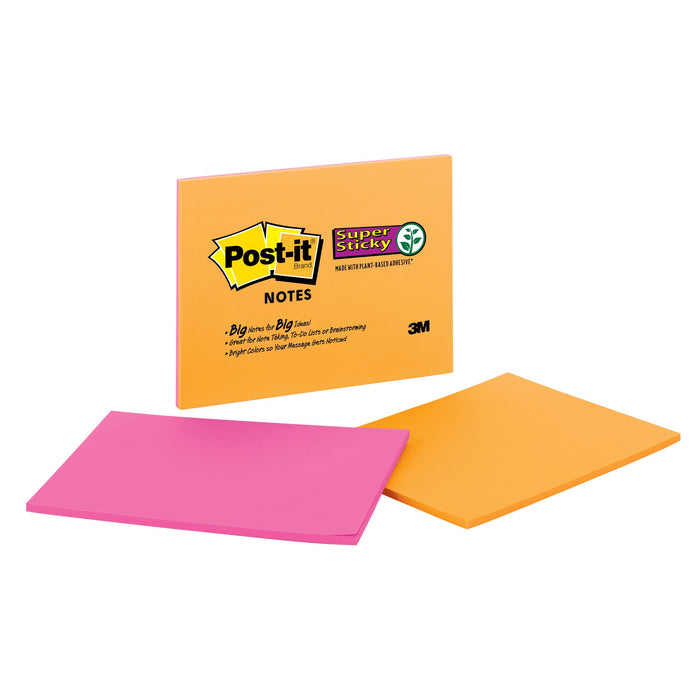 Post-it® Super Sticky Notes 6845-SSP-2PK