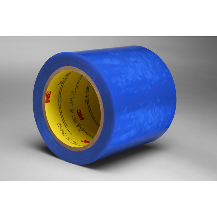 3M Polyester Tape 8901, Blue, 4 in x 72 yd, 0.9 mil