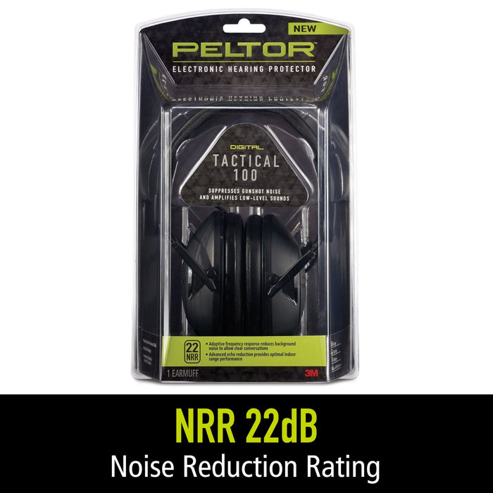 Peltor Sport Tactical 100 Electronic Hearing Protector, TAC100-OTH