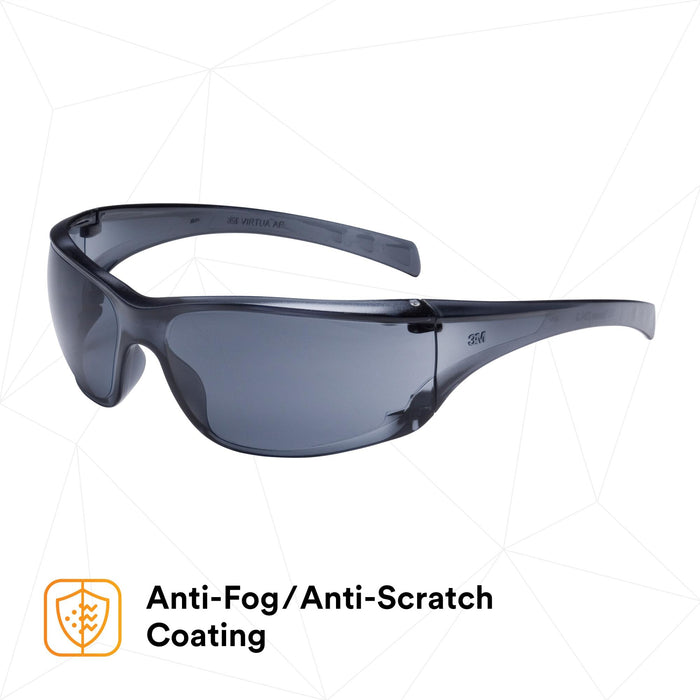 3M Virtua AP Protective Eyewear 11848-00000-20, Gray Anti-Fog Lens